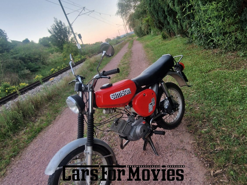 CarsForMovies | Simson S51 N 1982 DDR Rot Schwarz Zwei- und Dreirad Motorrad Baden-Württemberg 7540 moped ddr mofa ostblock